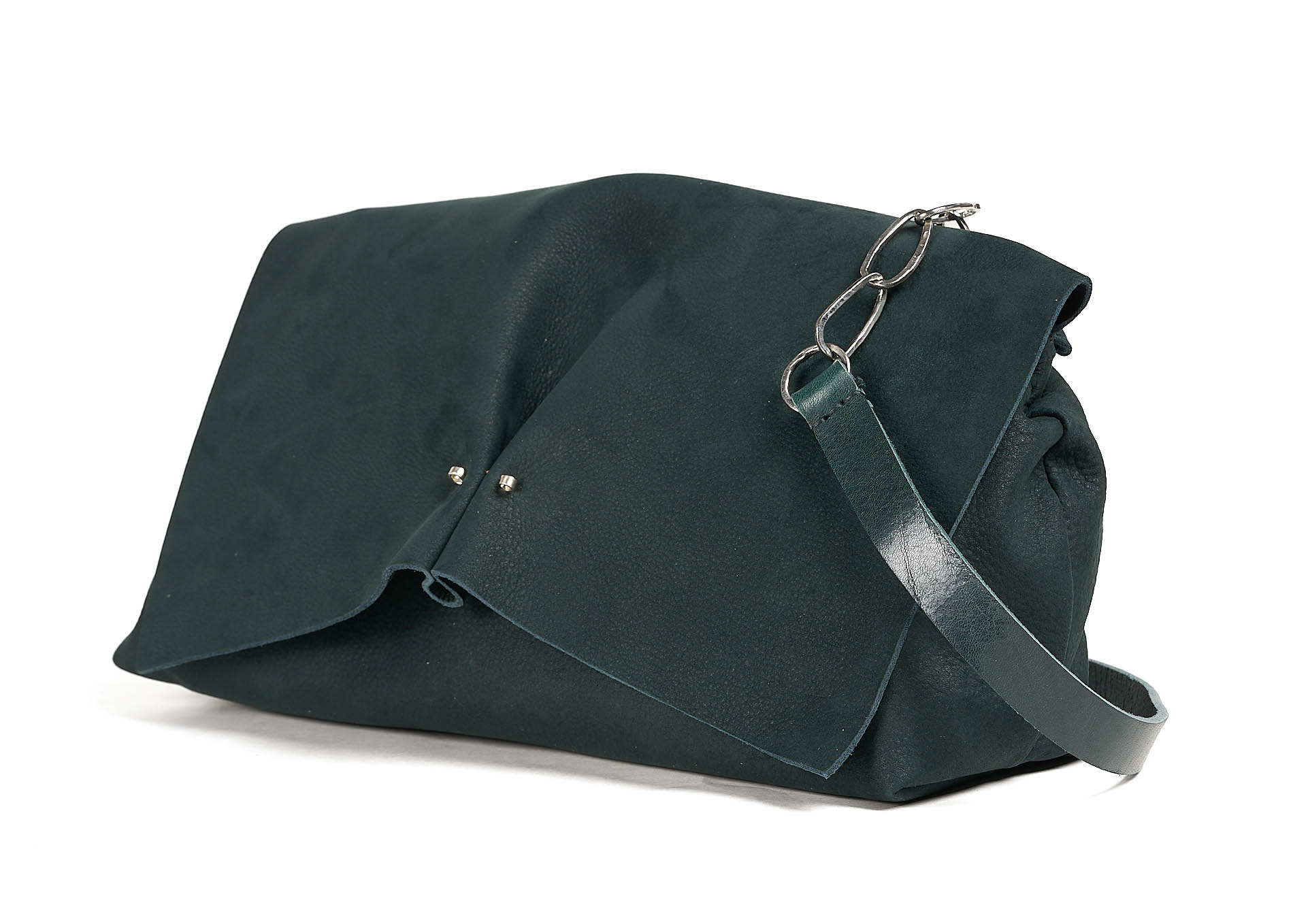 daniele basta leather and silver bags - 45